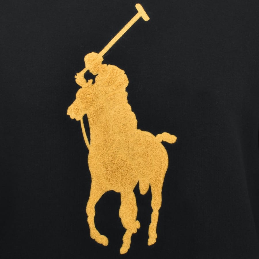 Black and yellow polo hoodie outlet